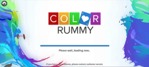 Color Rummy Game Dashboard